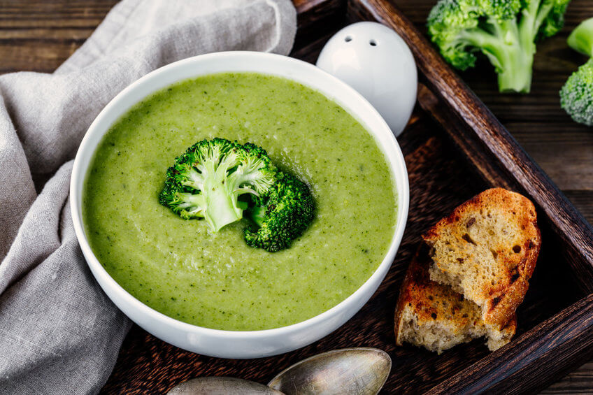 Simple Vegan Cream Of Broccoli Soup Recipe - ActivatedYou